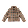 Bambino Burberry | Giacca Trapuntata In Nylon A Quadri Gideon