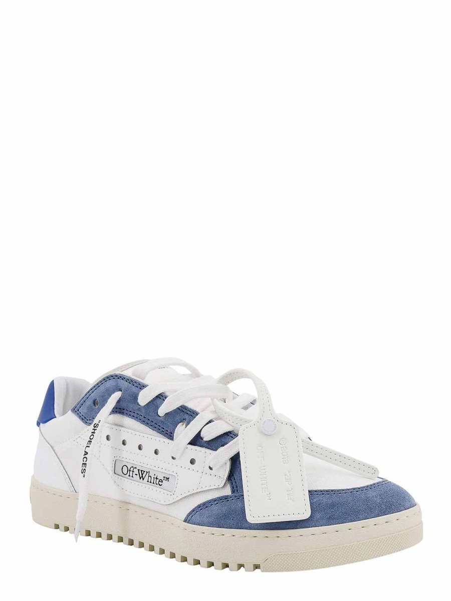 Uomo Off-White | Sneaker In Tela E Camoscio