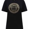 Danna Versace | T-Shirt In Cotone Con Stampa Logo