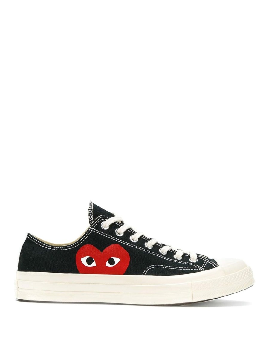 Uomo Comme des Gar莽ons Play | Sneakers Con Applicazione Cuore