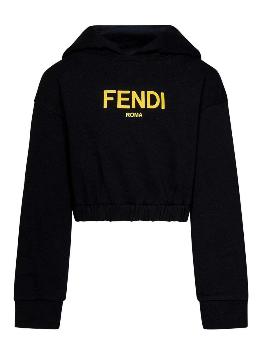 Bambino Fendi Jr | Felpa Con Cappuccio