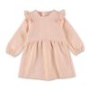 Bambino Chloe' | Felpa Chloe Per Neonata In Cotone Rosa