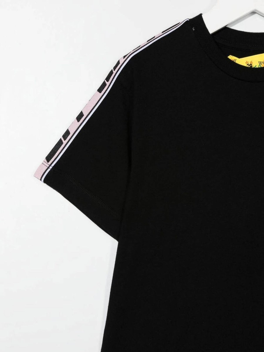 Bambino Off-White | T-Shirt Con Logo