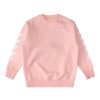 Bambino Off-White | Felpa Rosa In Cotone