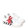 Bambino Off-White | Sneakers Boy In Pelle Bianca