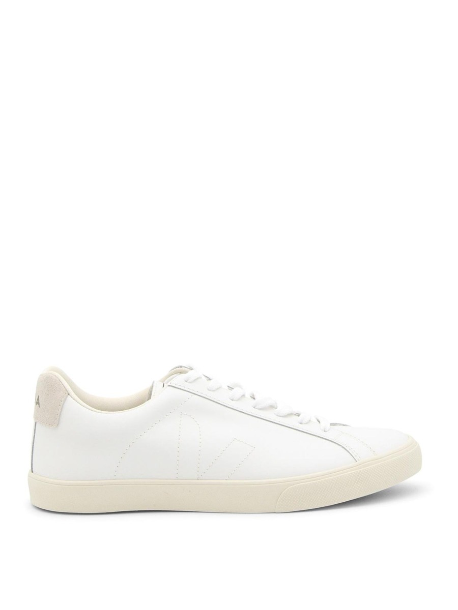 Uomo Veja | Sneakers In Esplar Extra Bianco