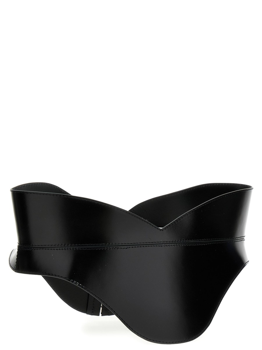 Danna Alexander Mcqueen | Cintura Corsetto Sagomata In Pelle