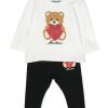 Bambino Moschino | Completo Da Bambina Con Orsetto Di Peluche