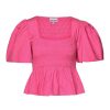 Bambino Ganni | Blusa In Rosa