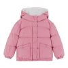 Bambino Moncler Jr | Giacca In Rosa Con Cappuccio