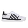 Uomo Dsquared2 | Sneakers New Jersey In Pelle Bianconero