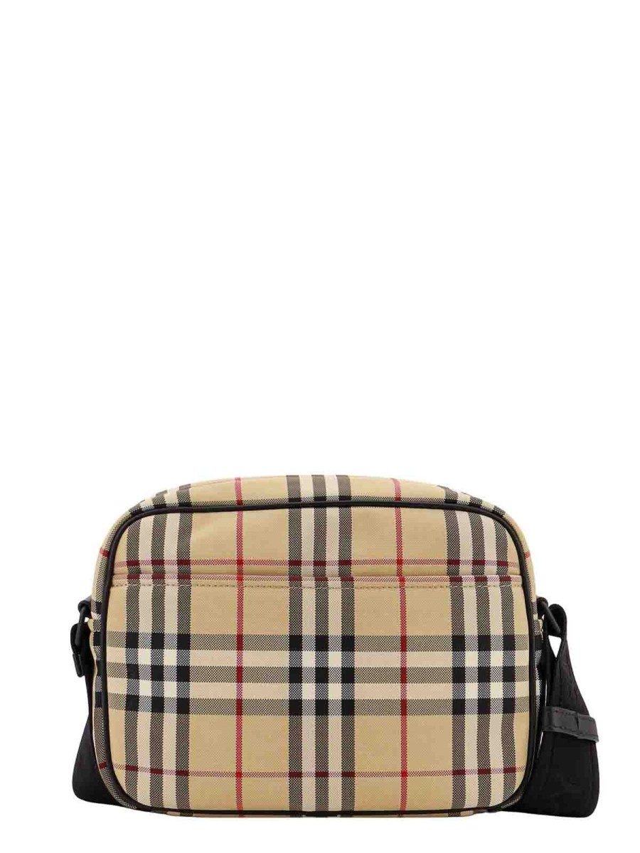 Uomo Burberry | Borsa A Tracolla In Nylon