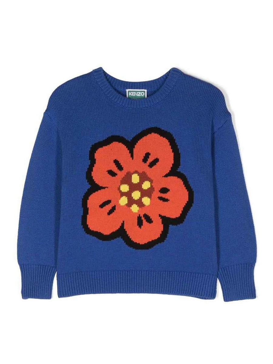 Bambino Kenzo | Maglione A Fiori Boke