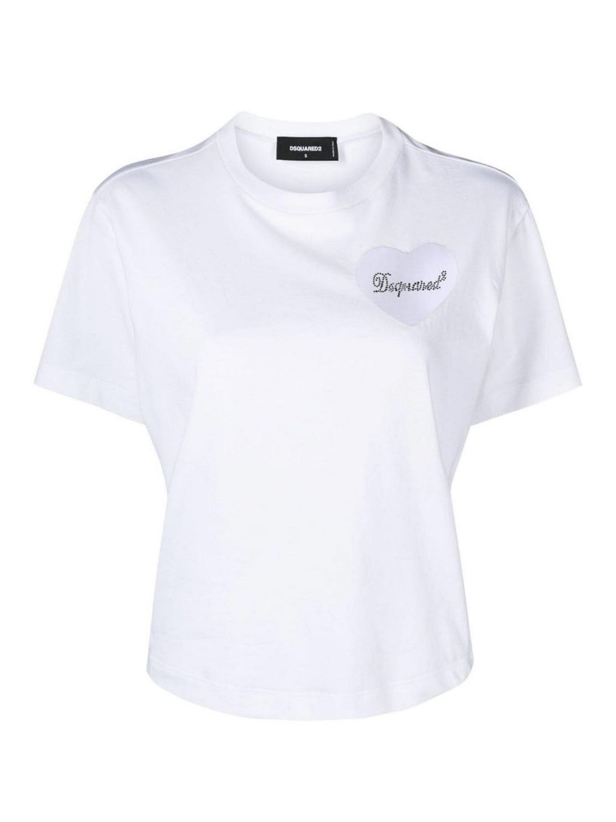 Danna Dsquared2 | T-Shirt In Cotone Dalla Vestibilita Boxy