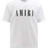 Uomo Amiri | T-Shirt In Cotone Con Stampa Logo