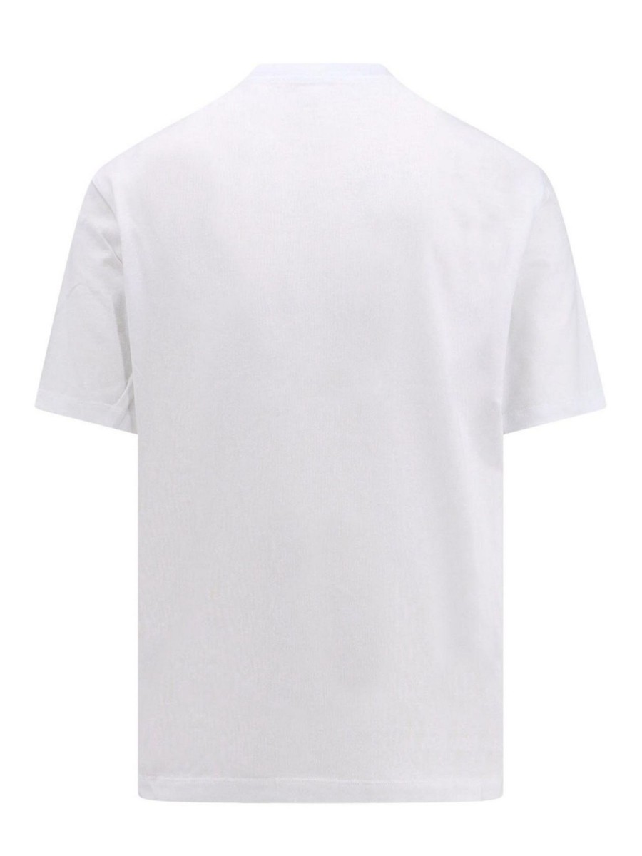 Uomo Amiri | T-Shirt In Cotone Con Stampa Logo