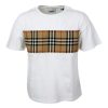 Bambino Burberry | T-Shirt E Polo Burberry Bianca