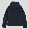 Bambino Woolrich | Giacca Blu Woolrich Kids A Maniche Lunghe