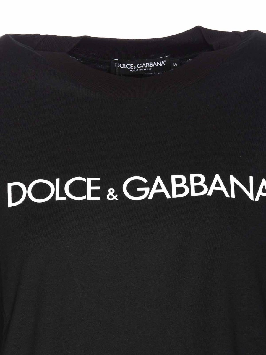 Danna Dolce & Gabbana | T-Shirt Con Scritta Logo