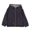 Bambino Moncler Jr | Giacca Viola Con Cappuccio