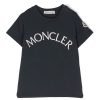 Bambino Moncler | T-Shirt A Maniche Corte