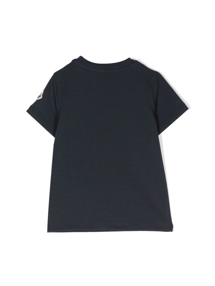 Bambino Moncler | T-Shirt A Maniche Corte