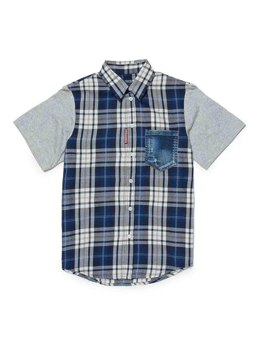 Bambino Dsquared2 | Camicia In Cotone