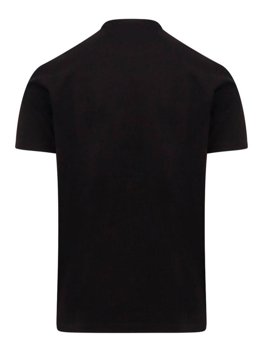 Uomo Dsquared2 | T-Shirt In Cotone Con Stampa