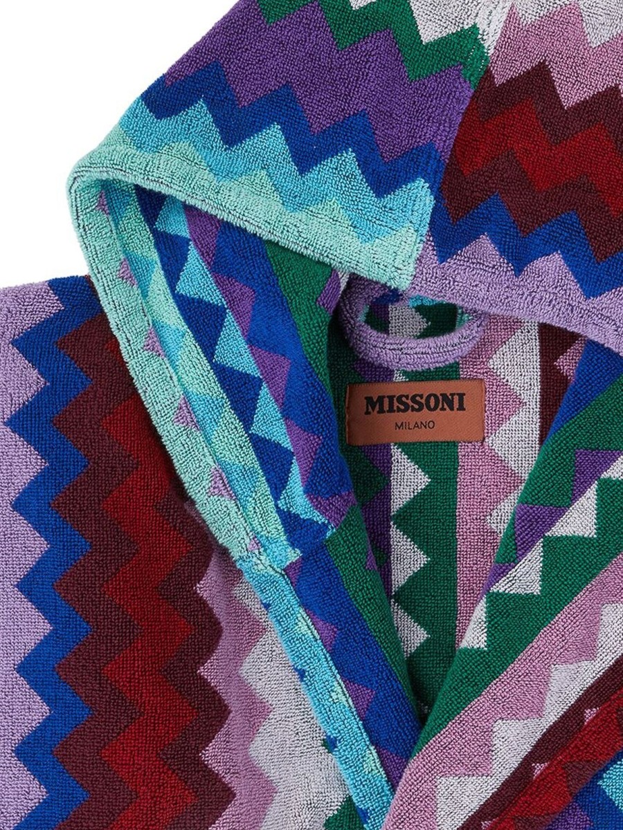 Danna Missoni | Accappatoio In Tessuto Spugna