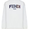 Bambino Fendi Jr | Felpa Junior Con Logo Fendi Patchwork