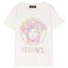 Bambino Versace Young | T-Shirt Con Stampa La Greca