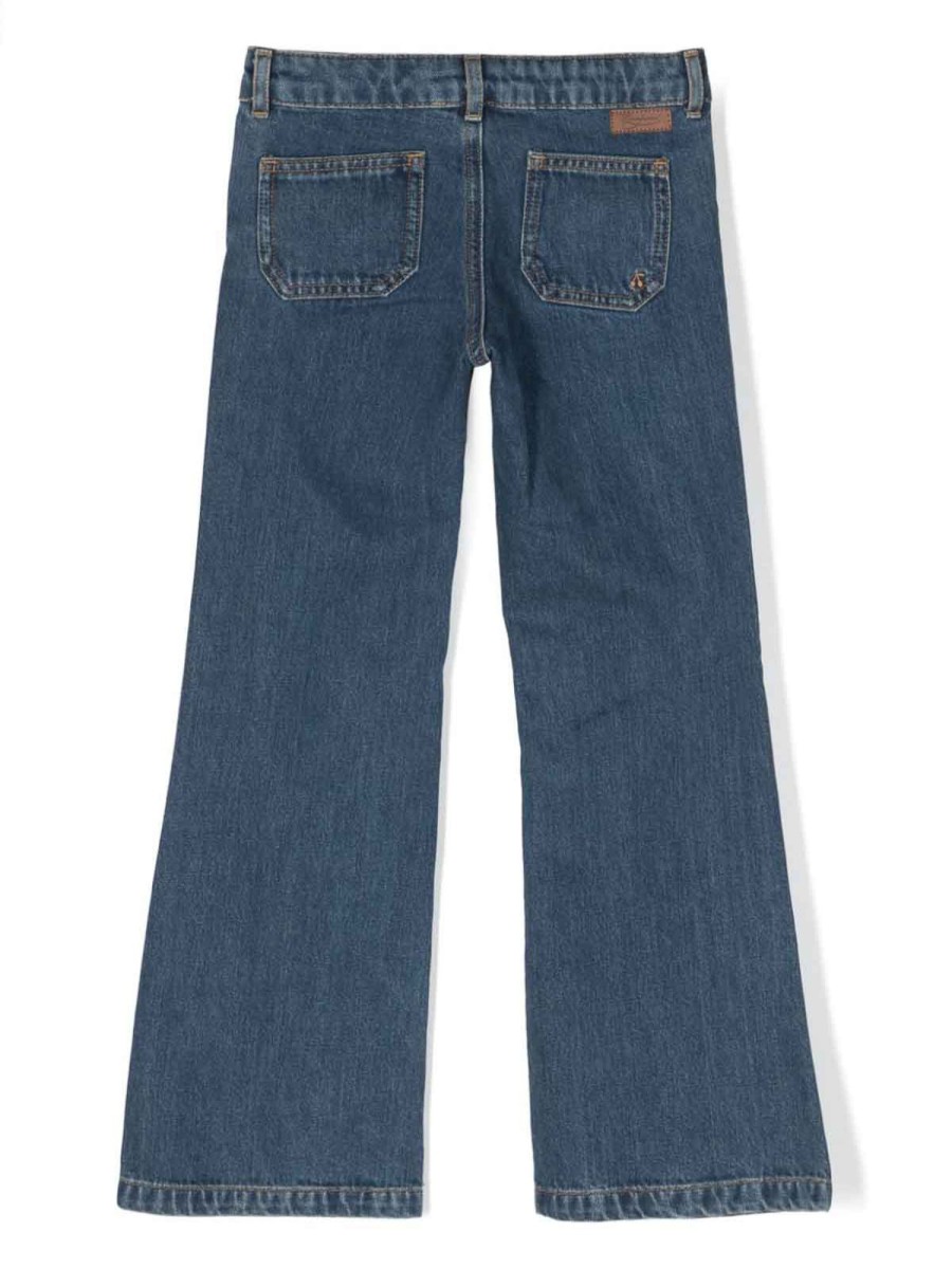 Bambino Bonpoint | Jeans A Gamba Dritta