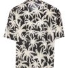 Uomo Palm Angels | Camicia Con Palme All-Over