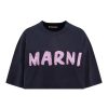 Danna Marni | T-Shirt In Cotone Con Logo Frontale