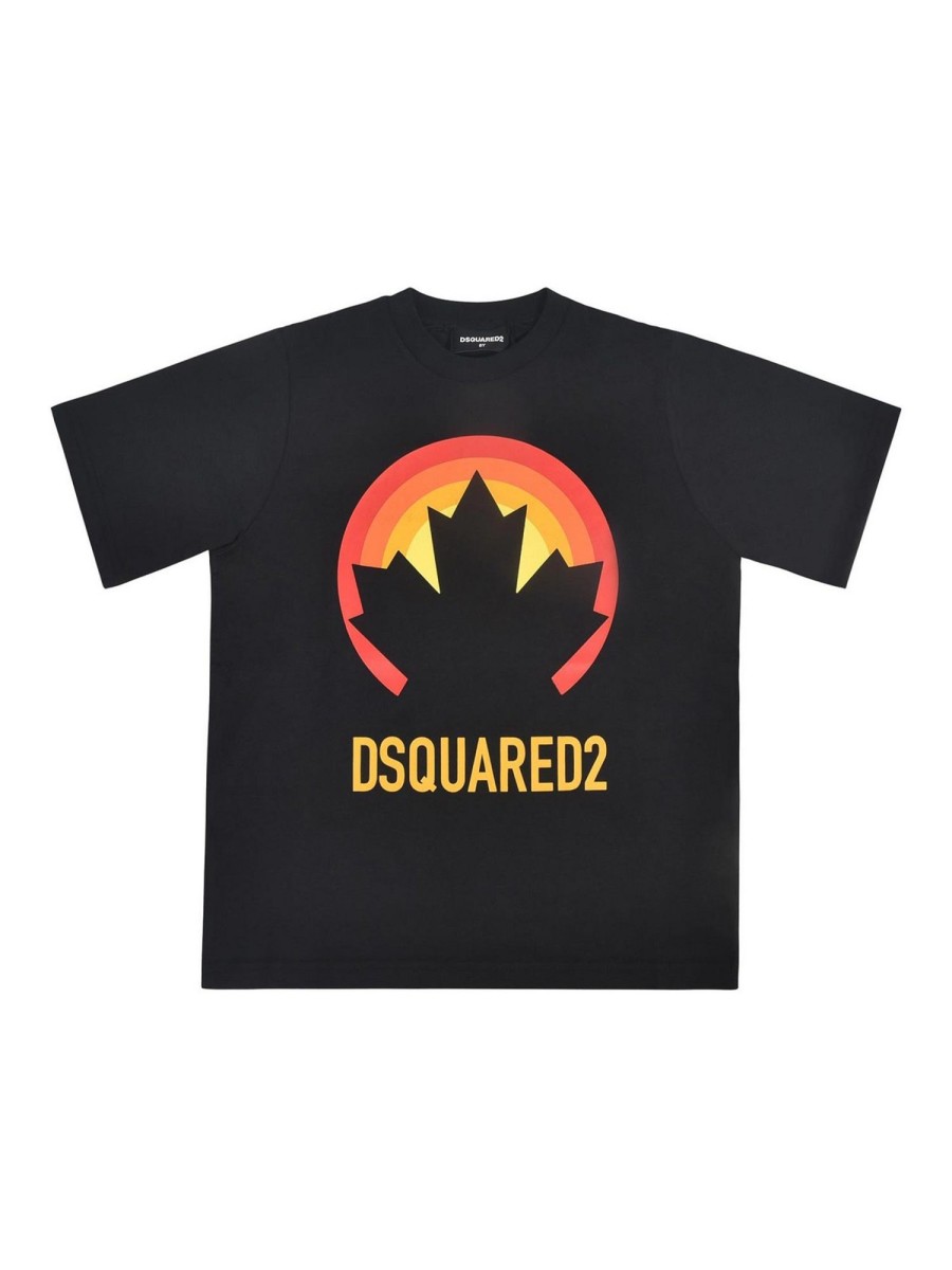 Bambino Dsquared2 | Maglione Per Bambini Dsquared2 Neri