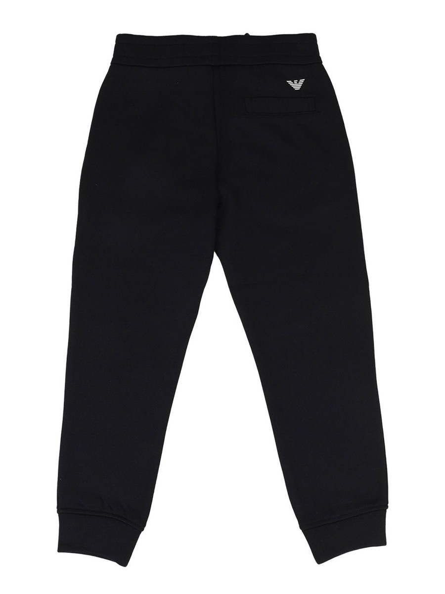 Bambino Emporio Armani | Pantaloni Da Ginnastica In Misto Cotone