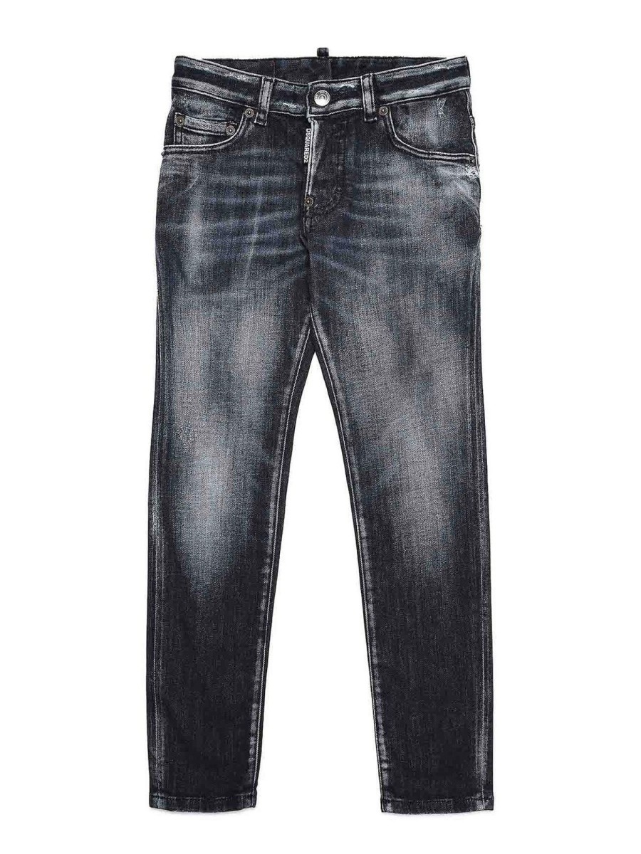 Bambino Dsquared2 | Pantalone Jeans Pattinatore