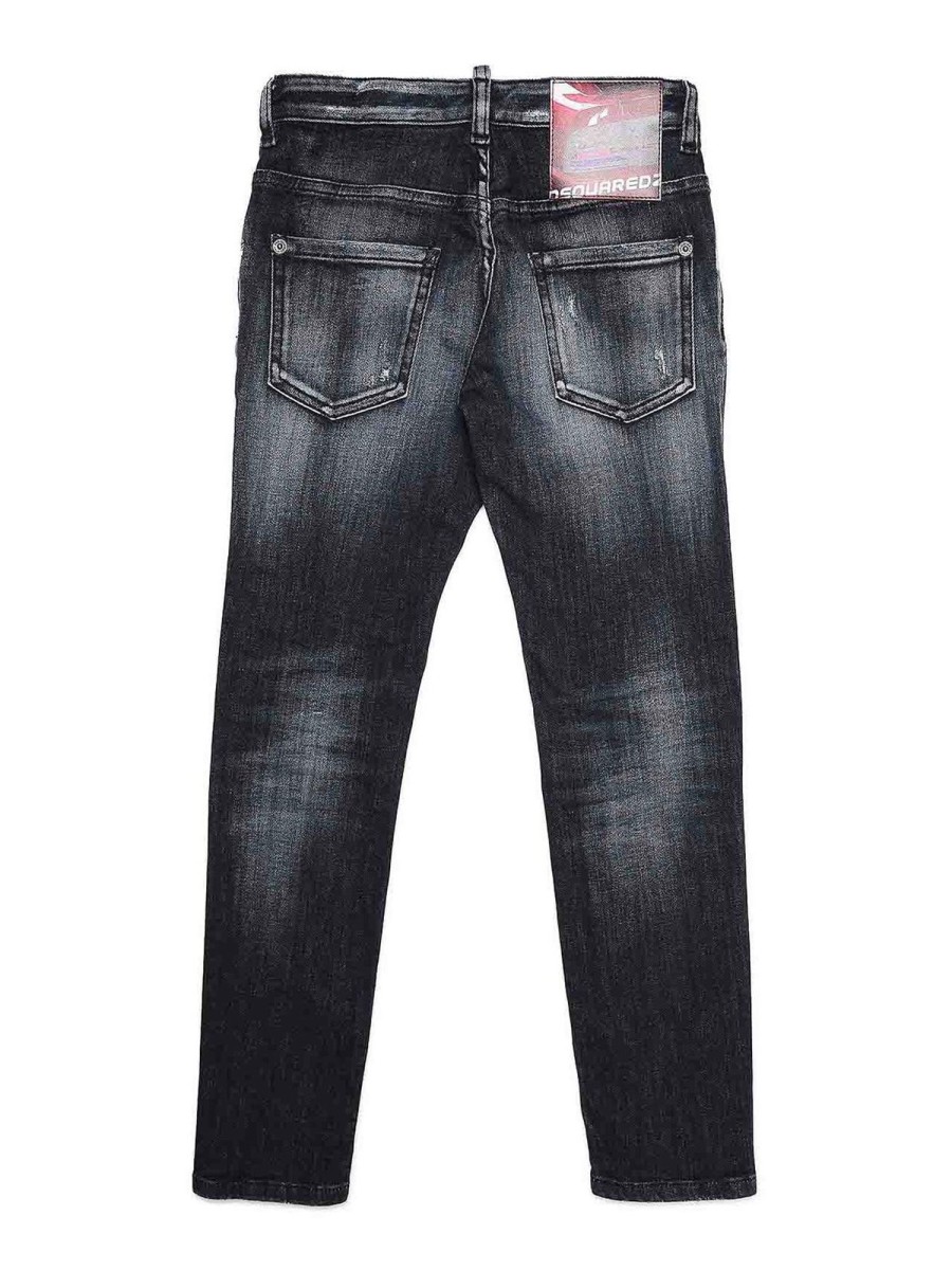 Bambino Dsquared2 | Pantalone Jeans Pattinatore