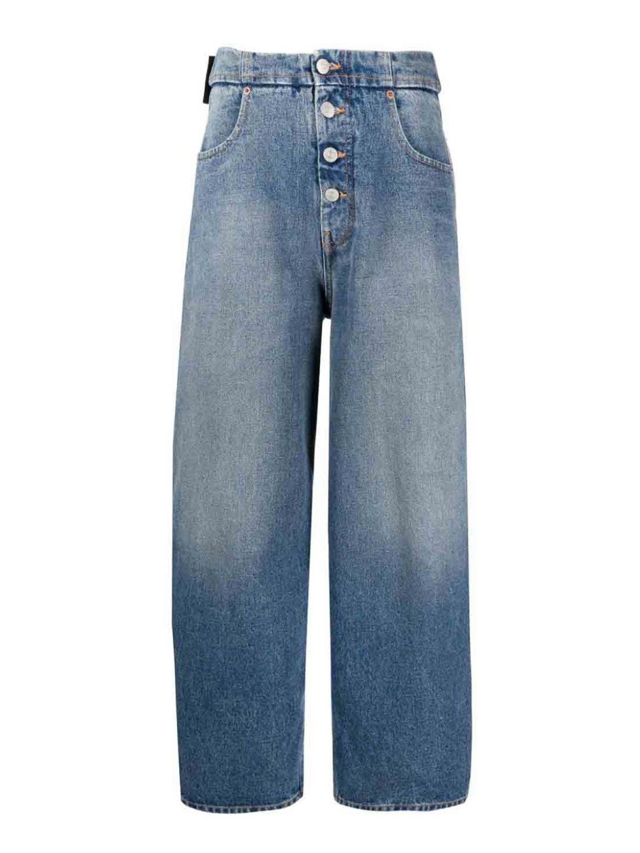 Danna MM6 Maison Margiela | Jeans Dritti In Cotone Denim