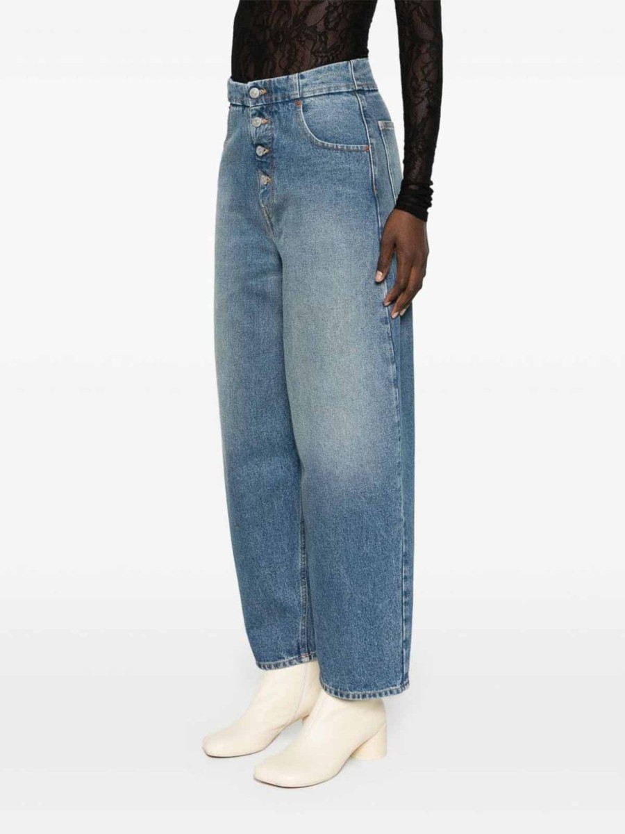 Danna MM6 Maison Margiela | Jeans Dritti In Cotone Denim