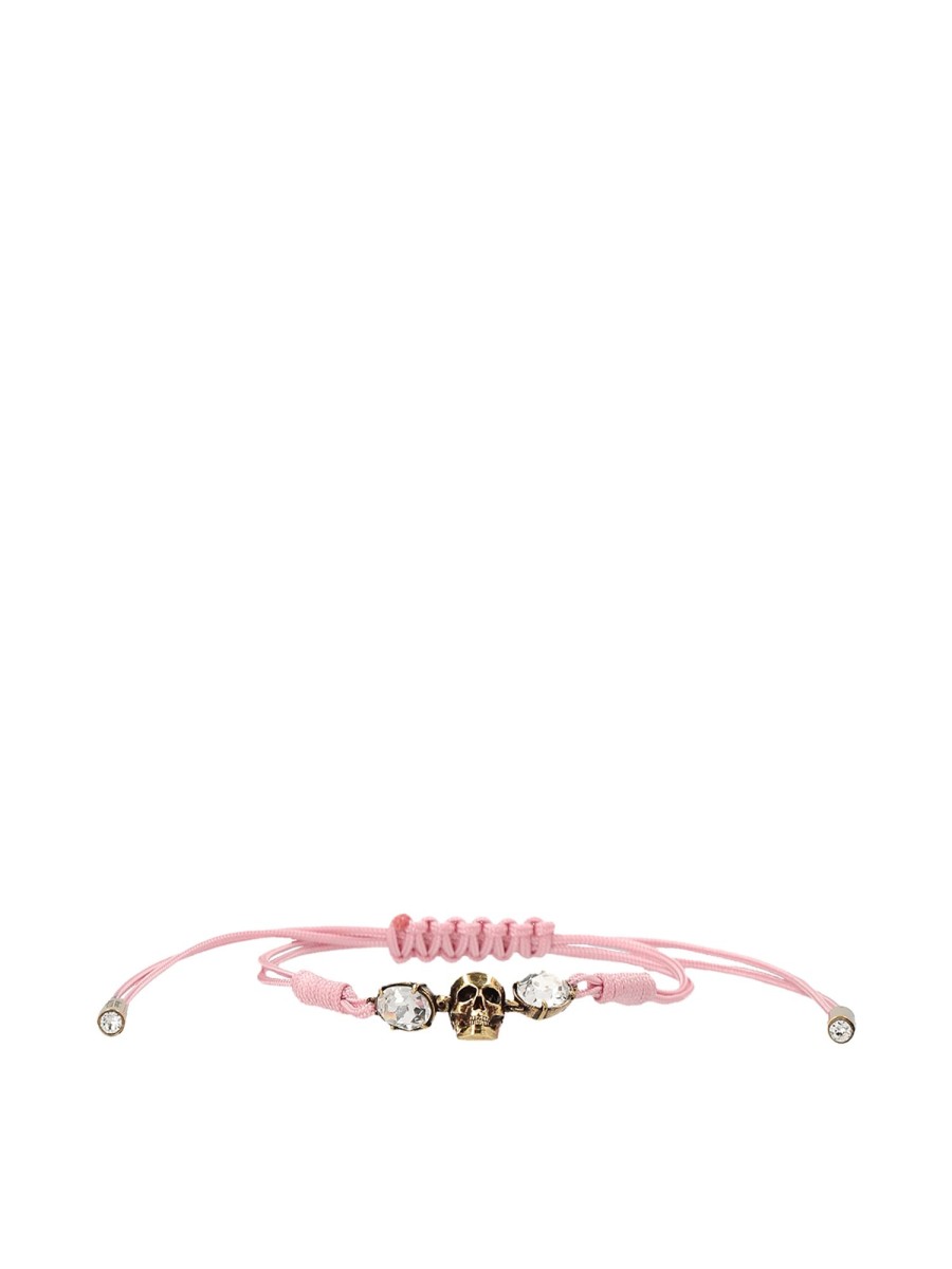 Danna Alexander Mcqueen | Bracciale Coccodrillo Teschio