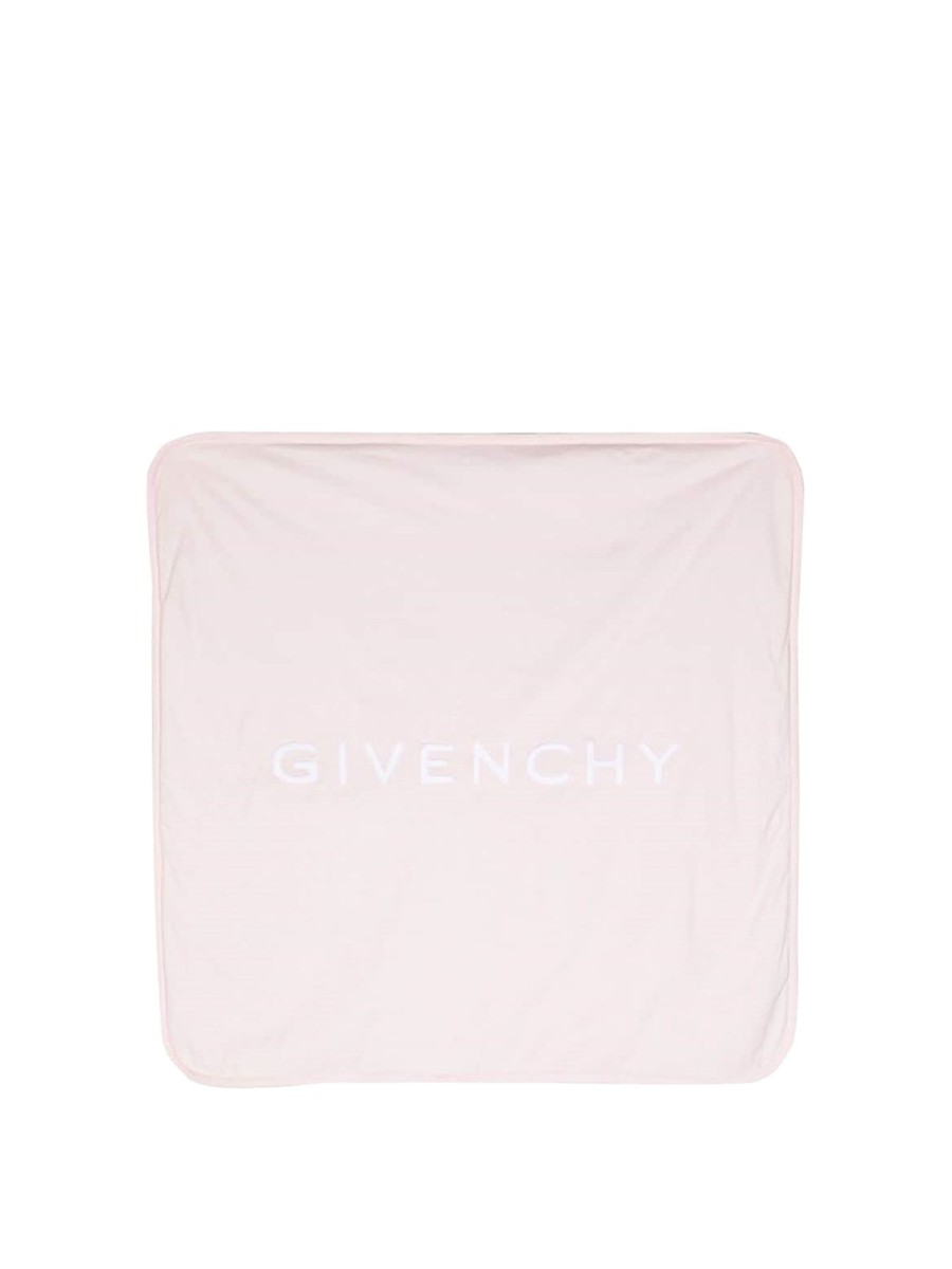 Bambino Givenchy | Coperta Givenchy Per Neonata In Cotone Rosa