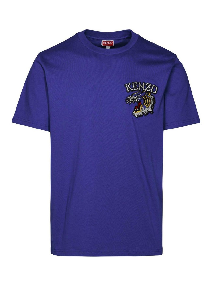 Uomo Kenzo | T-Shirt Tigre Varsity