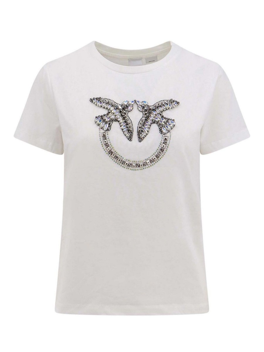 Danna Pinko | T-Shirt In Cotone Con Logo