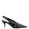 Danna Balenciaga | Slingback In Pelle Con Dettagli In Metallo