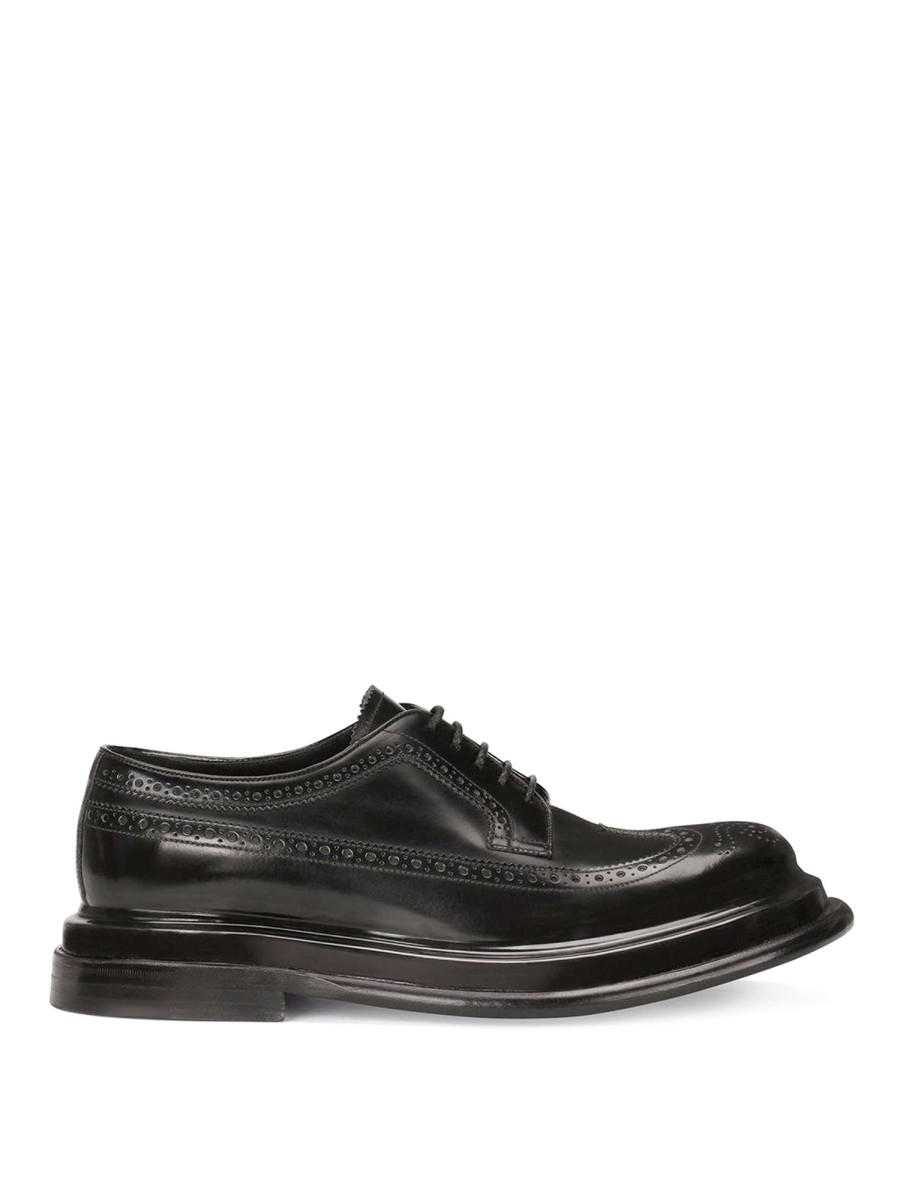 Uomo Dolce & Gabbana | Scarpe Brogue Stringate