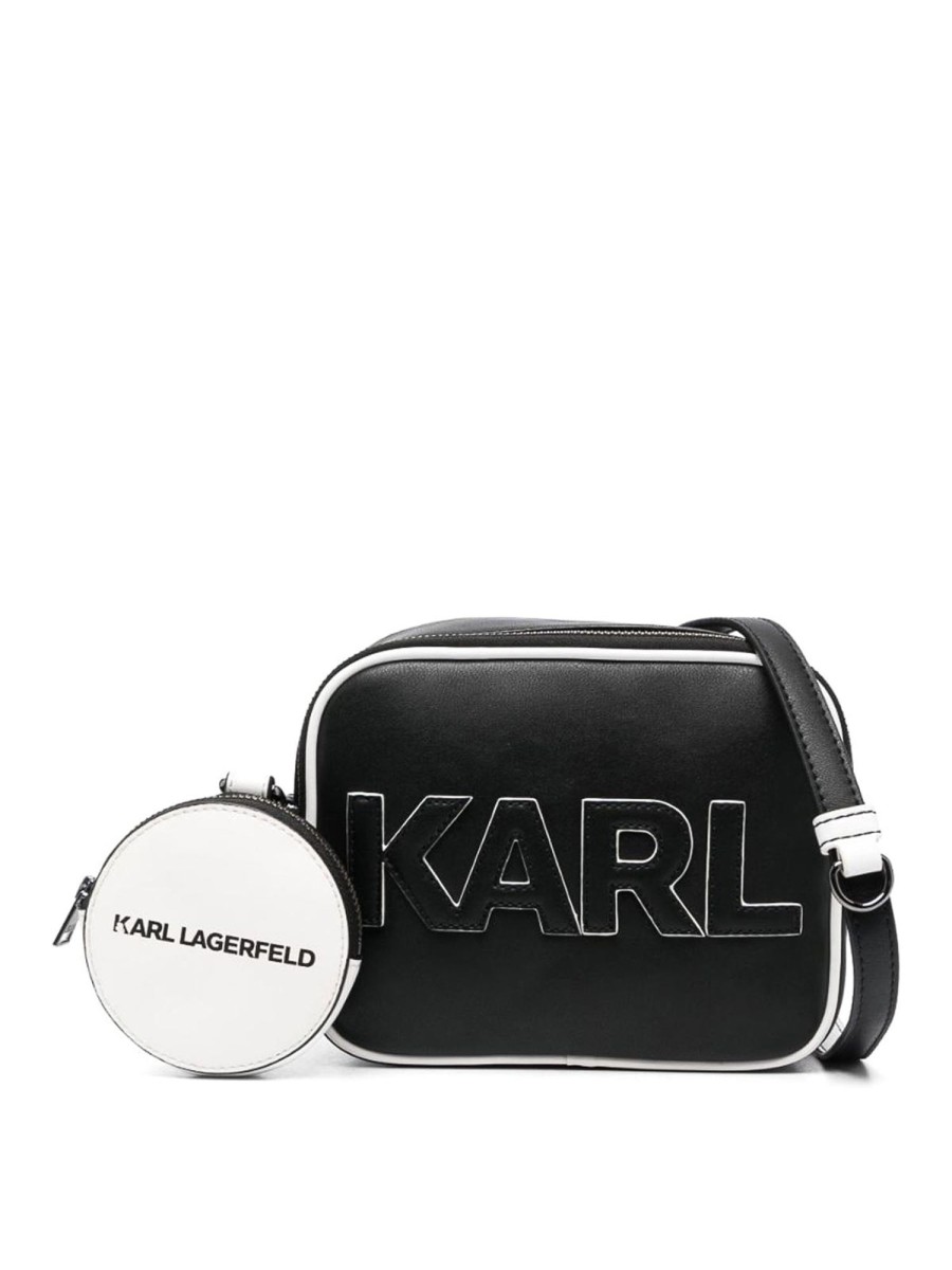 Bambino Karl Lagerfeld | Borsa A Tracolla Nera