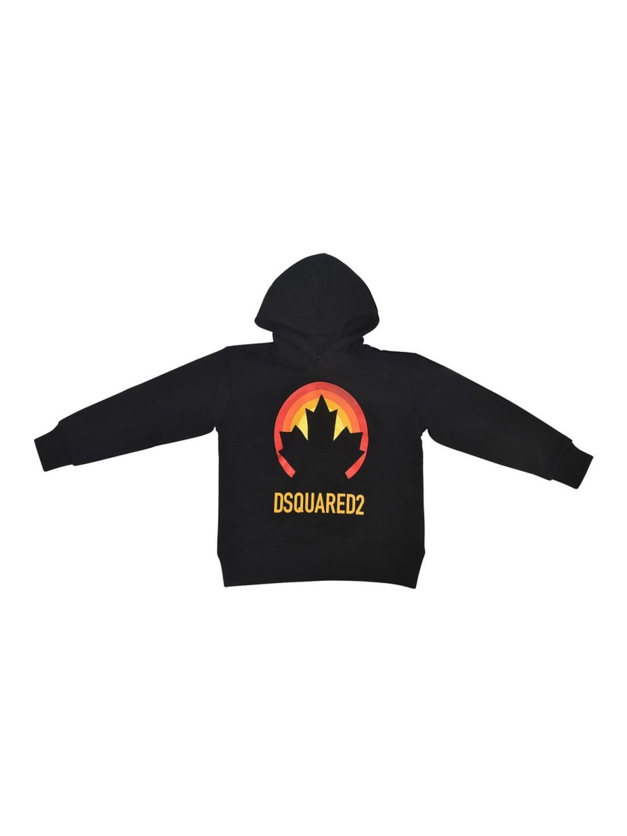 Bambino Dsquared2 | Maglione Per Bambini Dsquared2 Neri