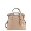 Danna Maison Margiela | Borsa A Mano In Pelle Con Patch Logo