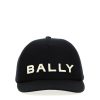 Uomo Bally | Cappello Con Logo Ricamato